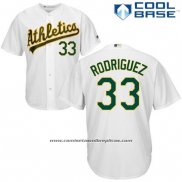 Camiseta Beisbol Hombre Oakland Athletics Jose Canseco Autentico Collection Blanco Cool Base Cooperstown