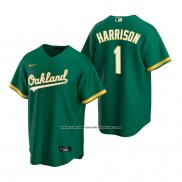 Camiseta Beisbol Hombre Oakland Athletics Josh Harrison Alterno Replica Verde