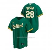 Camiseta Beisbol Hombre Oakland Athletics Matt Olson Replica Alterno Verde