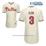 Camiseta Beisbol Hombre Philadelphia Phillies Chuck Klein 3 Crema Alterno Cool Base
