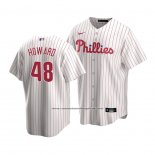 Camiseta Beisbol Hombre Philadelphia Phillies Spencer Howard Replica Primera 2020 Blanco