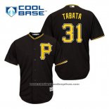 Camiseta Beisbol Hombre Pittsburgh Pirates Jose Tabata 31 Negro Alterno Cool Base