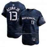 Camiseta Beisbol Hombre Ronald Acuna Jr. All Star 2023 Azul