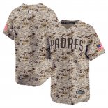 Camiseta Beisbol Hombre San Diego Padres Alterno Limited Camuflaje