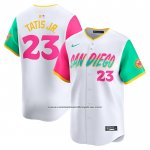 Camiseta Beisbol Hombre San Diego Padres Fernando Tatis Jr. City Connect Limited Blanco