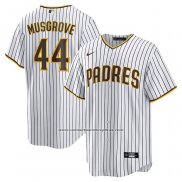 Camiseta Beisbol Hombre San Diego Padres Joe Musgrove Replica Blanco