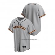 Camiseta Beisbol Hombre San Francisco Giants Replica Road Gris