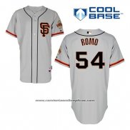 Camiseta Beisbol Hombre San Francisco Giants Sergio Romo 54 Gris Alterno Cool Base