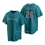 Camiseta Beisbol Hombre Seattle Mariners Adam Frazier Replica Alterno Verde