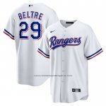 Camiseta Beisbol Hombre Texas Rangers Adrian Beltre Retired Primera Replica Blanco