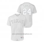 Camiseta Beisbol Hombre Texas Rangers Hunter Pence 2019 Players Weekend Autentico Blanco