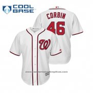 Camiseta Beisbol Hombre Washington Nationals Patrick Corbin Cool Base Primera Blanco