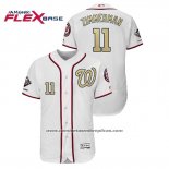 Camiseta Beisbol Hombre Washington Nationals Ryan Zimmerman 2019 Gold Program Flex Base Blanco