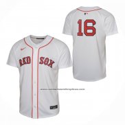 Camiseta Beisbol Nino Boston Red Sox Jarren Duran Limited Blanco