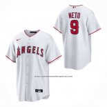 Camiseta Beisbol Nino Los Angeles Angels Zach Neto Primera Replica Blanco