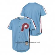 Camiseta Beisbol Nino Philadelphia Phillies Cooperstown Collection Cool Base Azul