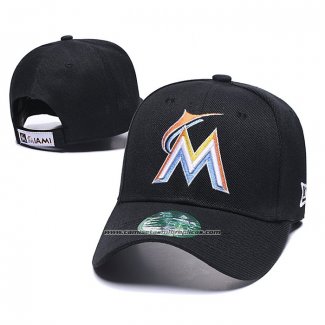 Gorra Forida Marlins 9FORTY Snapback Negro