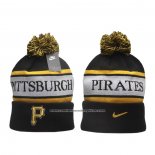 Gorro Beanie Pittsburgh Pirates Nike Stripe Peak Negro
