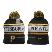Gorro Beanie Pittsburgh Pirates Nike Stripe Peak Negro