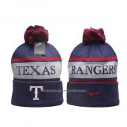 Gorro Beanie Texas Rangers Nike Stripe Peak Violeta