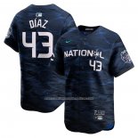 Camiseta Beisbol Hombre Alexis Diaz All Star 2023 Azul