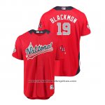 Camiseta Beisbol Hombre All Star Colorado Rockies Charlie Blackmon 2018 Home Run Derby National League Rojo Camiseta Beisbol Hombre All Star Colorado Rockies Charlie Blackmon 2018 Home Run Derby National League Rojo