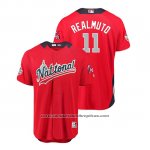 Camiseta Beisbol Hombre All Star Miami Marlins J.t. Realmuto 2018 Home Run Derby National League Rojo Camiseta Beisbol Hombre All Star Miami Marlins J.t. Realmuto 2018 Home Run Derby National League Rojo