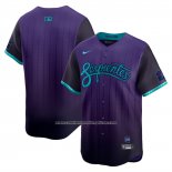 Camiseta Beisbol Hombre Arizona Diamondbacks 2025 City Connect Limited Violeta