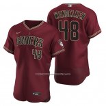 Camiseta Beisbol Hombre Arizona Diamondbacks J.b. Wendelken Autentico Alterno Rojo