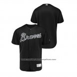 Camiseta Beisbol Hombre Atlanta Braves 2019 Players Weekend Autentico Negro