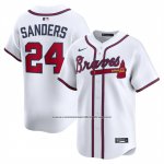 Camiseta Beisbol Hombre Atlanta Braves Deion Sanders Limited Blanco