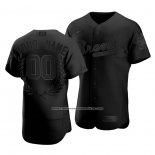 Camiseta Beisbol Hombre Atlanta Braves Personalizada Awards Collection Negro