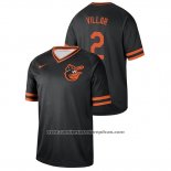 Camiseta Beisbol Hombre Baltimore Orioles Jonathan Villar Cooperstown Collection Legend Negro