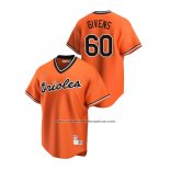 Camiseta Beisbol Hombre Baltimore Orioles Mychal Givens Cooperstown Collection Alterno Naranja