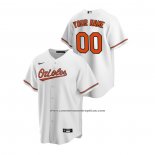 Camiseta Beisbol Hombre Baltimore Orioles Personalizada 2020 Replica Primera Blanco