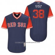 Camiseta Beisbol Hombre Boston Red Sox 2017 Little League World Series Doug Fister Azul