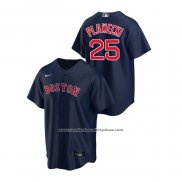 Camiseta Beisbol Hombre Boston Red Sox Kevin Plawecki Replica Alterno Azul