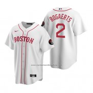 Camiseta Beisbol Hombre Boston Red Sox Xander Bogaerts Replica Blanco