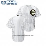 Camiseta Beisbol Hombre Chicago Cubs 2018 Dia de los Caidos Cool Base Blanco