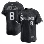 Camiseta Beisbol Hombre Chicago White Sox Bo Jackson City Connect Limited Negro