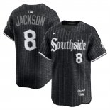 Camiseta Beisbol Hombre Chicago White Sox Bo Jackson City Connect Limited Negro