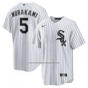 Camiseta Beisbol Hombre Chicago White Sox Munetaka Murakami Primera Replica Blanco