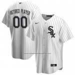 Camiseta Beisbol Hombre Chicago White Sox Primera Pick-A-Player Retired Roster Replica Blanco