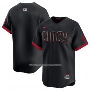 Camiseta Beisbol Hombre Cincinnati Reds 2025 City Connect Limited Negro