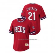 Camiseta Beisbol Hombre Cincinnati Reds Michael Lorenzen Cooperstown Collection Rojo