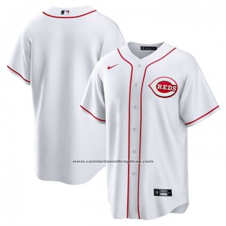 Camiseta Beisbol Hombre Cincinnati Reds Primera Big & Tall Replica Blanco