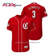 Camiseta Beisbol Hombre Cincinnati Reds Scooter Gennett Flex Base Entrenamiento de Primavera 2019 Rojo