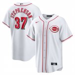Camiseta Beisbol Hombre Cincinnati Reds Tyler Stephenson Primera Replica Blanco
