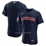 Camiseta Beisbol Hombre Cleveland Guardians Alterno Autentico Azul