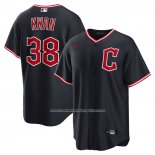 Camiseta Beisbol Hombre Cleveland Guardians Steven Kwan Alterno Azul